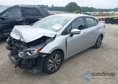 2020 Nissan Versa Sv Xtronic Cvt from USA, damaged, VIN 3N1CN8EVXLL818430